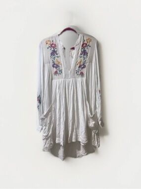 white christmas dresses Free People Free-est Have A Thing For You Mini Dress